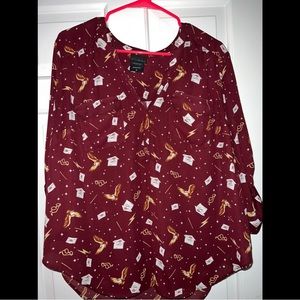 Torrid Harper Pullover Blouse Harry Potter